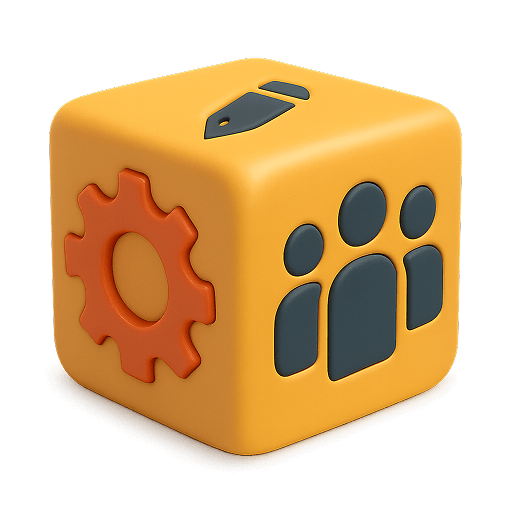 a dice showing functional+design+accessible